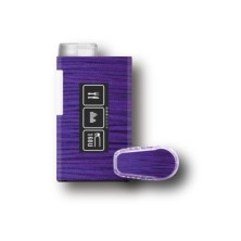 PACK STICKERS MYLIFE YPSOPUMP + DEXCOM® G6  / MODÈLE Cordes violettes [78_19]