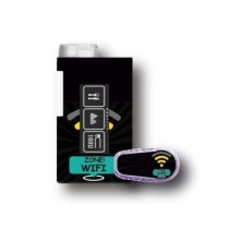 PACK STICKERS MYLIFE YPSOPUMP + DEXCOM® G6  / MODELLO Buon segnale wifi [101_19]