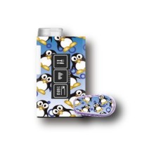 PACK STICKERS MYLIFE YPSOPUMP + DEXCOM® G6  / MODEL Penguins [123_19]