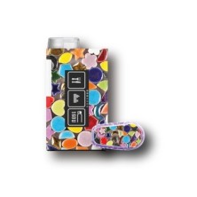 PACK STICKERS MYLIFE YPSOPUMP + DEXCOM® G6 / MODELO Mosaico de colores [127_19]