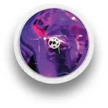 STICKER FREESTYLE LIBRE® 2 / MODÈLE Résumé violet électrique [214_1]