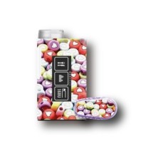 PACK STICKERS MYLIFE YPSOPUMP + DEXCOM® G6  / MODEL Heart accounts [194_19]