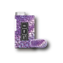 PACK STICKERS MYLIFE YPSOPUMP + DEXCOM® G6  / MODEL Purple snake [203_19]