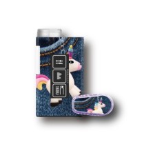 PACK STICKERS MYLIFE YPSOPUMP + DEXCOM® G6  / MODEL Baquero Unicorn [228_19]