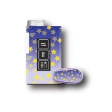 PACK STICKERS MYLIFE YPSOPUMP + DEXCOM® G6  / MODEL Starry sky [230_19]