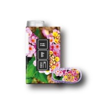 PACK STICKERS MYLIFE YPSOPUMP + DEXCOM® G6  / MODEL bouquets [242_19]