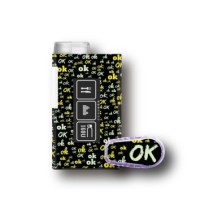 PACK STICKERS MYLIFE YPSOPUMP + DEXCOM® G6  / MODEL Okay [252_19]