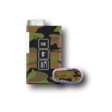 PACK STICKERS MYLIFE YPSOPUMP + DEXCOM® G6  / MODEL Camouflage [272_19]
