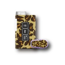 PACK STICKERS MYLIFE YPSOPUMP + DEXCOM® G6 / MODELO Leopardo [283_19]