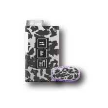 PACK STICKERS MYLIFE YPSOPUMP + DEXCOM® G6  / MODEL Gray leopard [284_19]