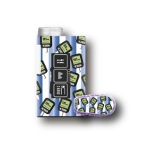 PACK STICKERS MYLIFE YPSOPUMP + DEXCOM® G6  / MODEL Hundred eleven [289_19]