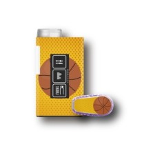 PACK STICKERS MYLIFE YPSOPUMP + DEXCOM® G6  / MODÈLE Basket-ball [299_19]