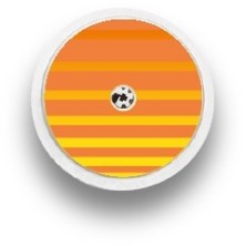 STICKER FREESTYLE LIBRE® 2 / MODEL Orange stripes [223_1]