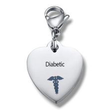 CHAVEIRO DE IDENTIFICAÇÃO (DIABETIC)