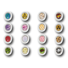 16 STICKERS DEXCOM® G7 / MODELL [G7]