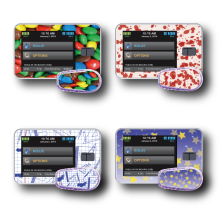 4 PACKS STICKERS TANDEM + DEXCOM® G6 / MODEL [TD1]