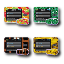 4 PACKS STICKERS TANDEM + DEXCOM® G6 / MODEL [TD10]