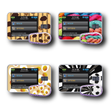 4 PACKS STICKERS TANDEM + DEXCOM® G6 / MODEL [TD24]