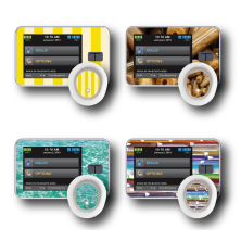 4 PACKS STICKERS TANDEM + DEXCOM® G7 / MODEL [TG3]