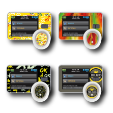 4 PACKS STICKERS TANDEM + DEXCOM® G7 / MODEL [TG5]