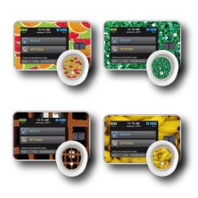 4 PACKS STICKERS TANDEM + DEXCOM® G7 / MODEL [TG10]