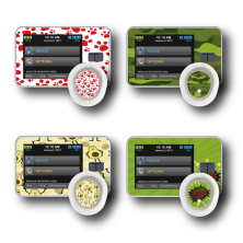 4 PACKS STICKERS TANDEM + DEXCOM® G7 / MODÈLE [TG21]