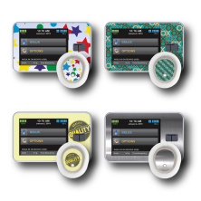 4 PACKS STICKERS TANDEM + DEXCOM® G7 / MODEL [TG26]