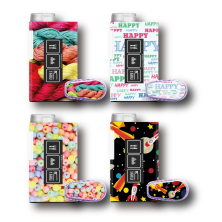 4 PACKS STICKERS MYLIFE YPSOPUMP® + DEXCOM® G6 / MODELO [Y9]