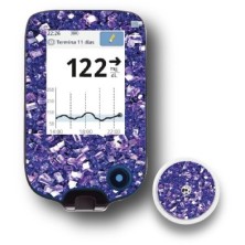 PACK STICKERS FREESTYLE LIBRE® 2 / MODEL  Purple quartz [198_2]